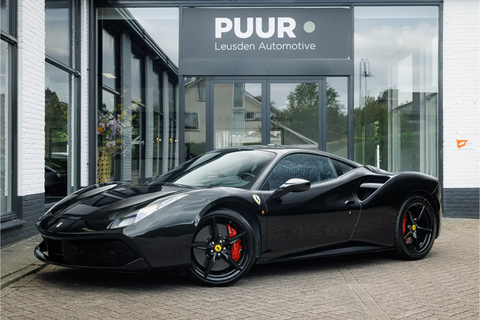 Ferrari 488 3.9 GTB [ BTW-AUTO ] Ferrari Shields -  Nero Dayto - 1
