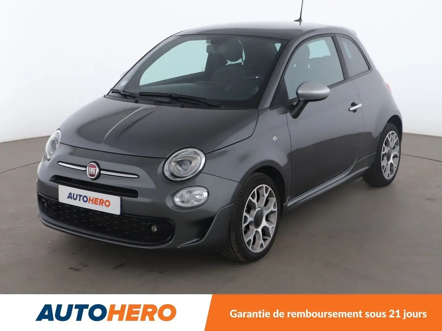 Fiat 500 1.0 Hybride BSG RockStar Gris - 1