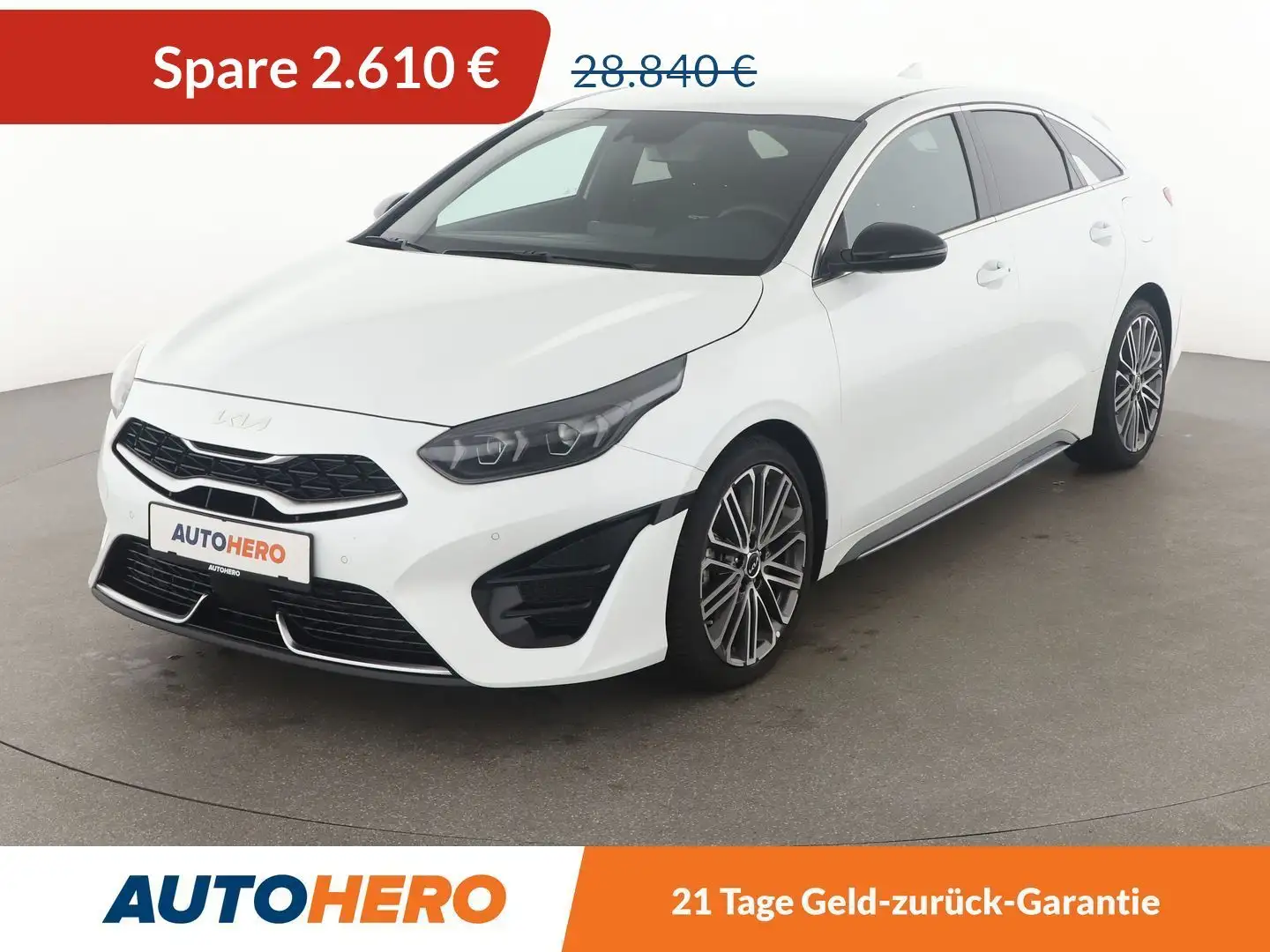 Kia ProCeed / pro_cee'd 1.5 TGDI GT Line Aut.*NAVI*LED*CAM*SHZ*LHZ*ALU* Blanc - 1