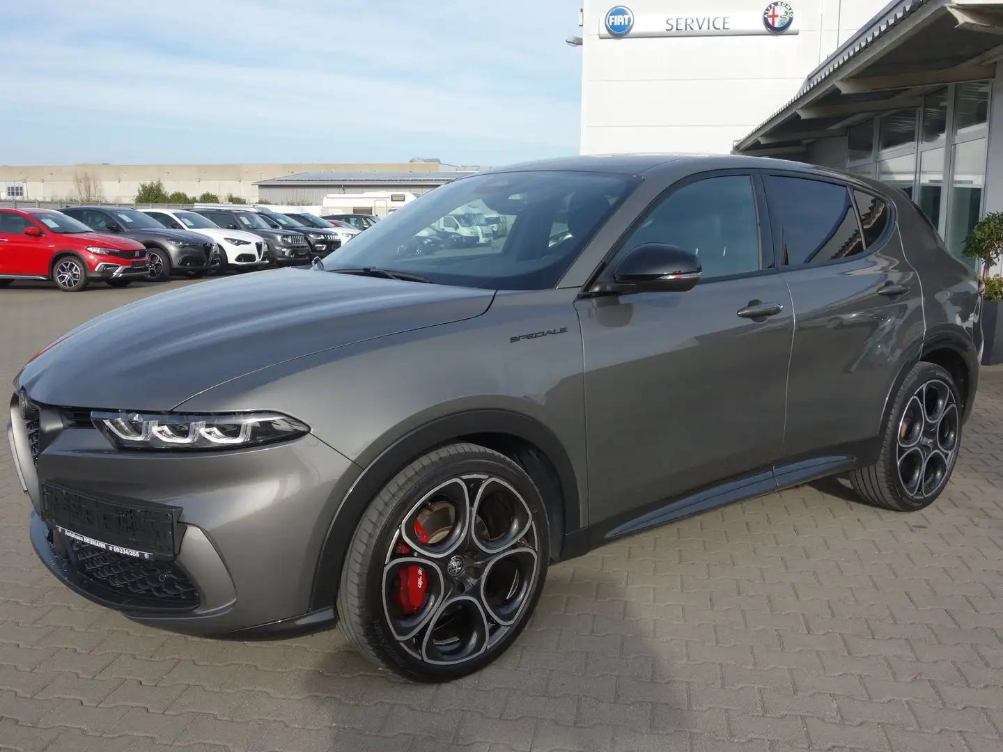 Alfa Romeo Tonale Edizione Speciale *SHZ/NAV/DAB/PDC/RfK/LED/iACC* Grau - 1