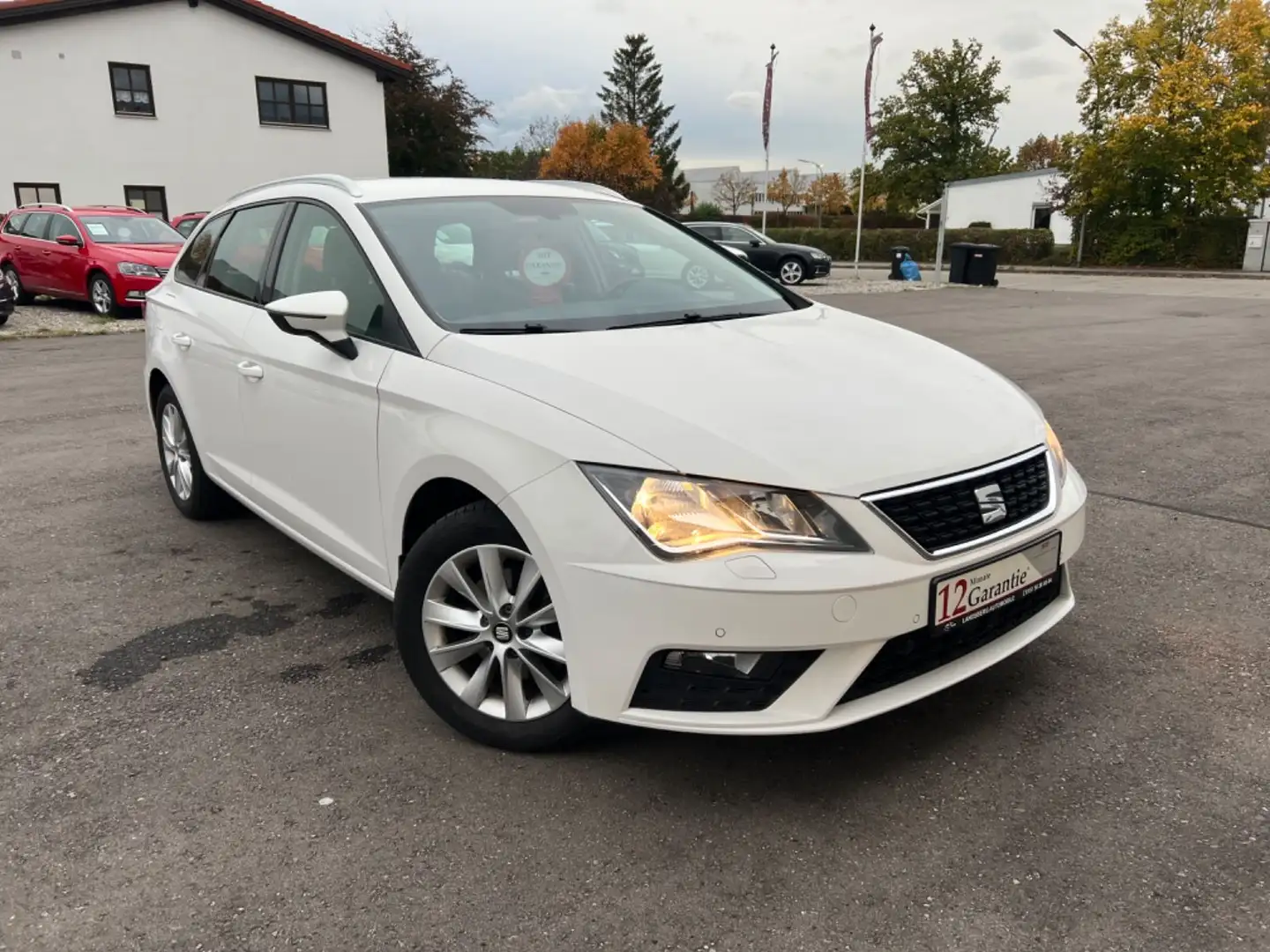 SEAT Leon 1.4TGI ST Style*KLima*Sitzheizung Weiß - 2