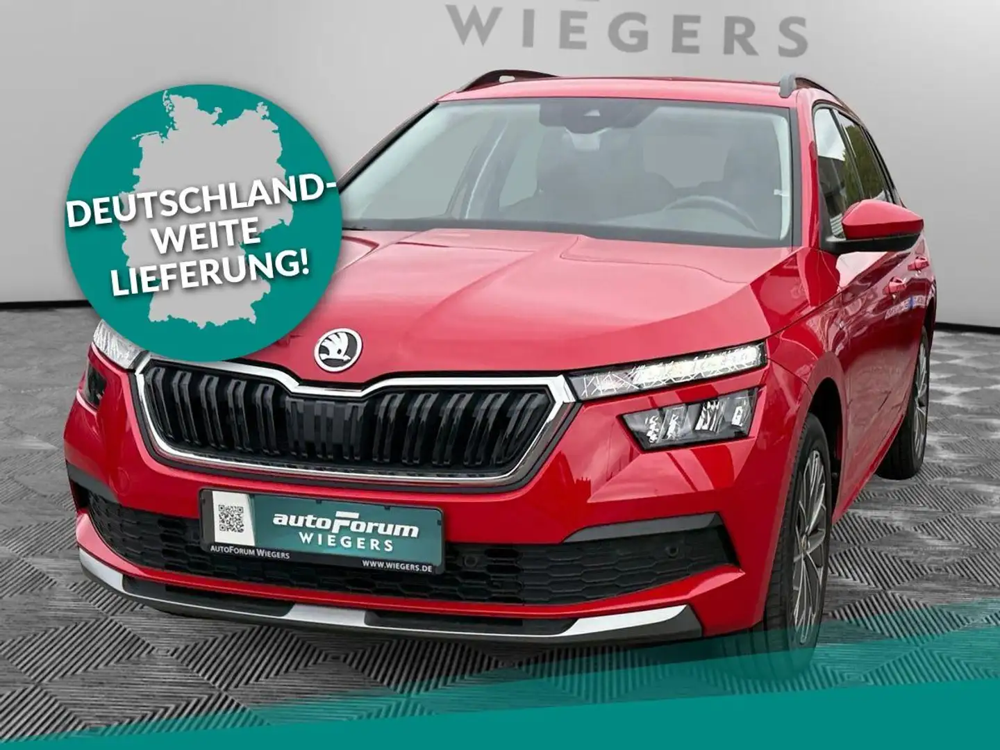 Skoda Kamiq 1,0 TSI CLEVER Navi+Kamera+SHZ Rot - 1