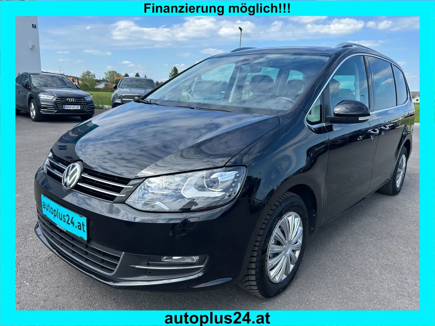 Volkswagen Sharan Business+ SCR 2,0 TDI DSG *ACC*NAVI*LEDER* Nero - 1