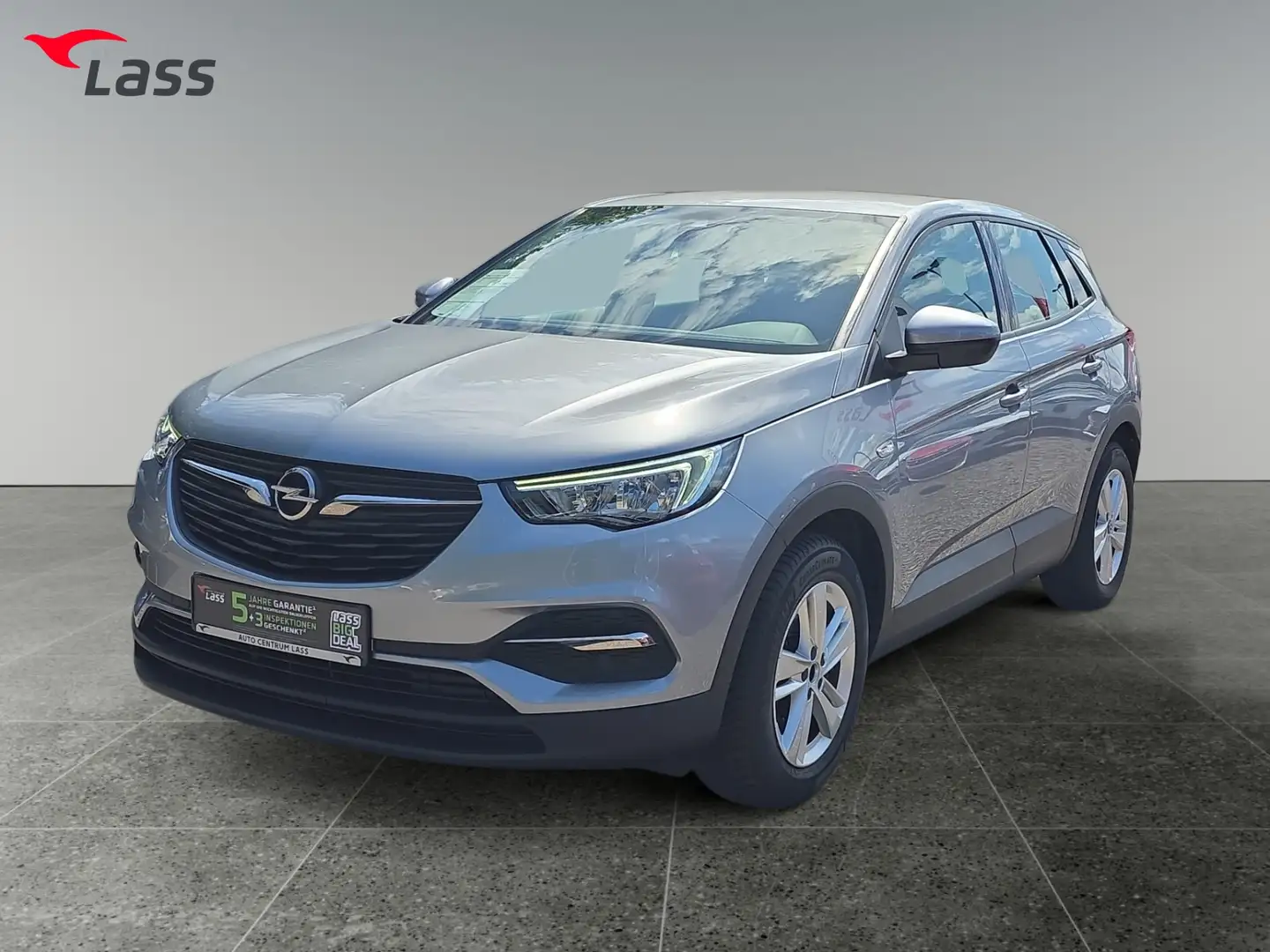 Opel Grandland X 1.2 Turbo Edition LM Navi AUT PDC Grau - 2