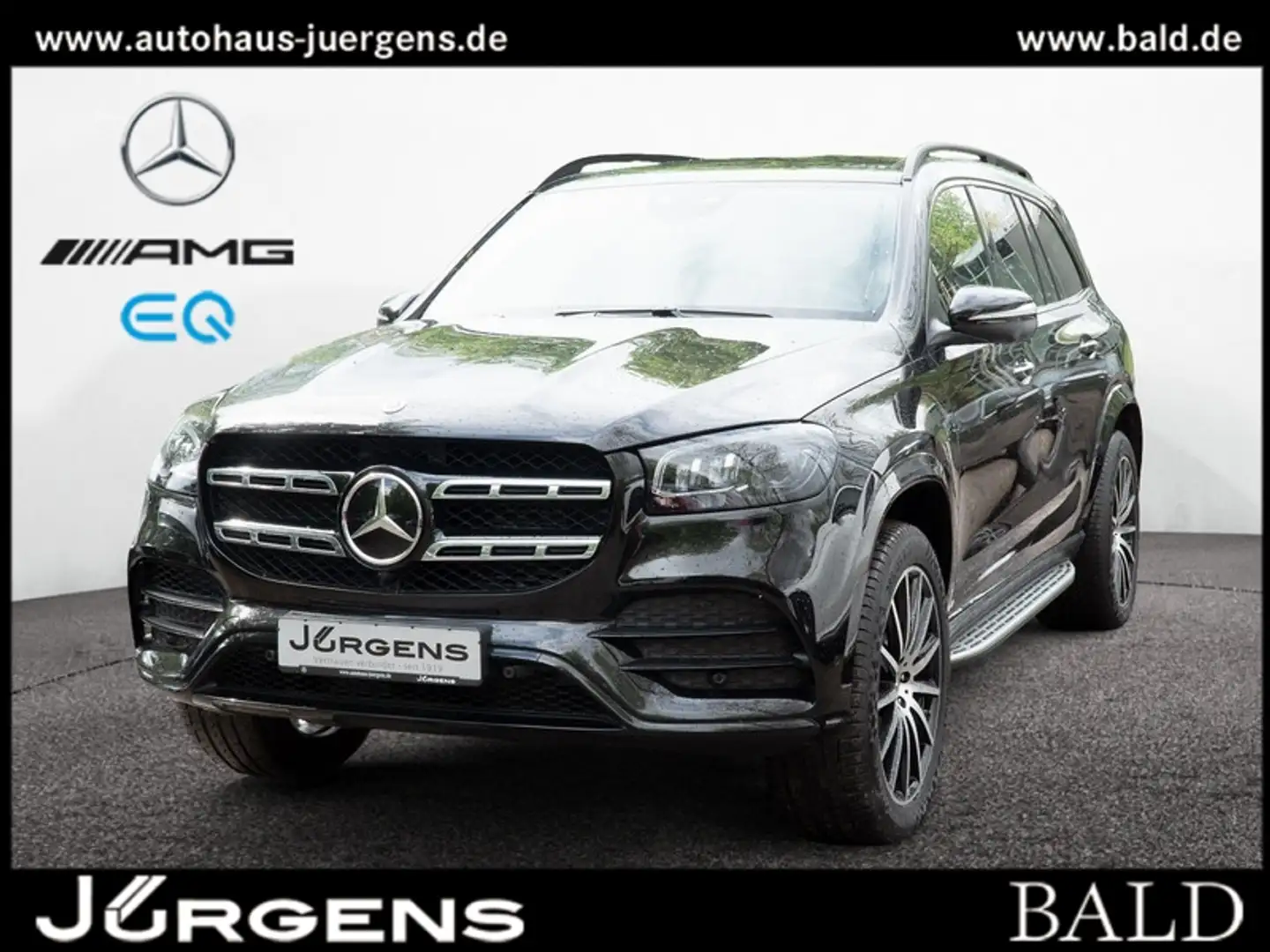 Mercedes-Benz GLS 400 d 4M AMG-Sport/Pano/Burm/Sitzklima/Stdhz Czarny - 1