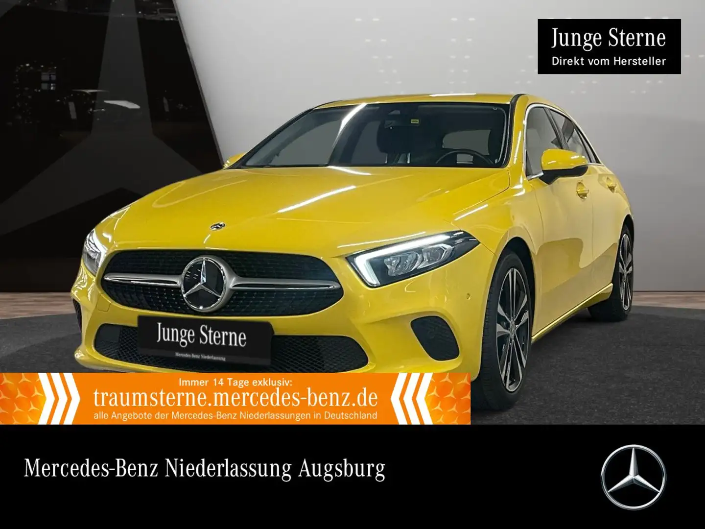 Mercedes-Benz A 180 PROGRESSIVE+LED Gelb - 1