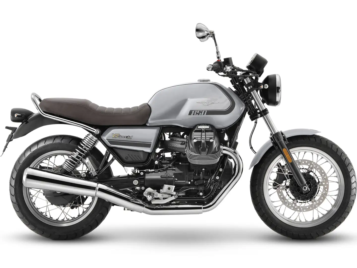 Moto Guzzi V 7 Special Euro 5 ABS 850ccm 65PS silber Argent - 1
