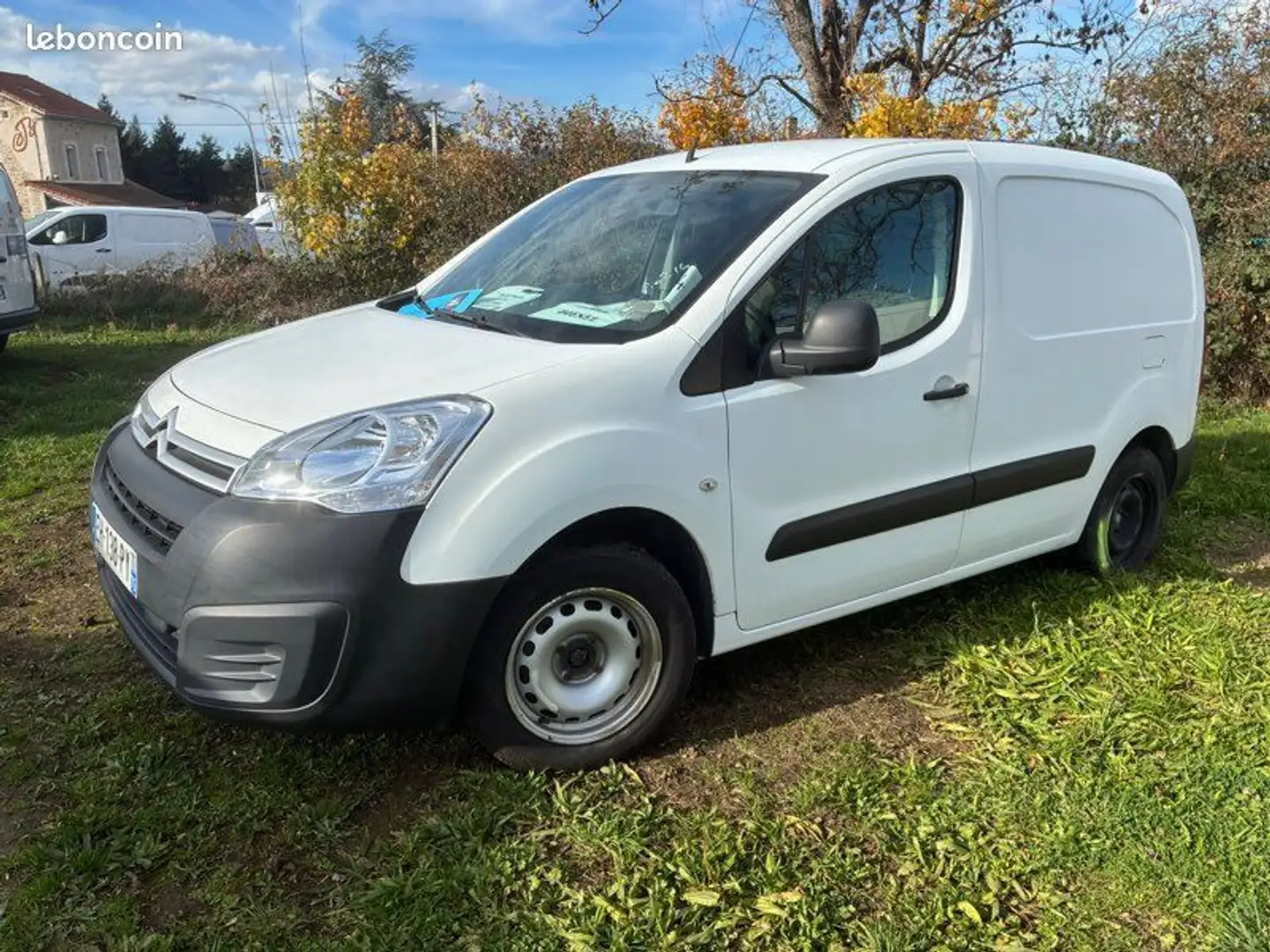 Citroen Berlingo 2016 73000 kil 2 places 1.6 Blanc - 1