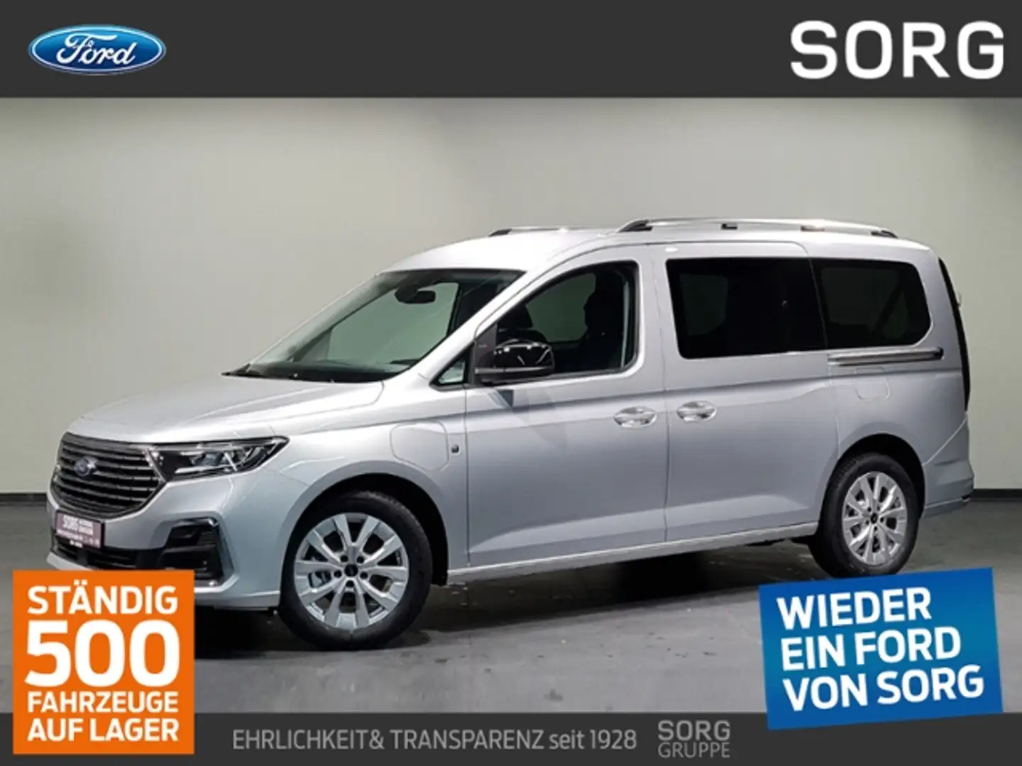 Ford Tourneo Connect L2-Titanium EcoB."PlugInHybrid" Срібний - 1