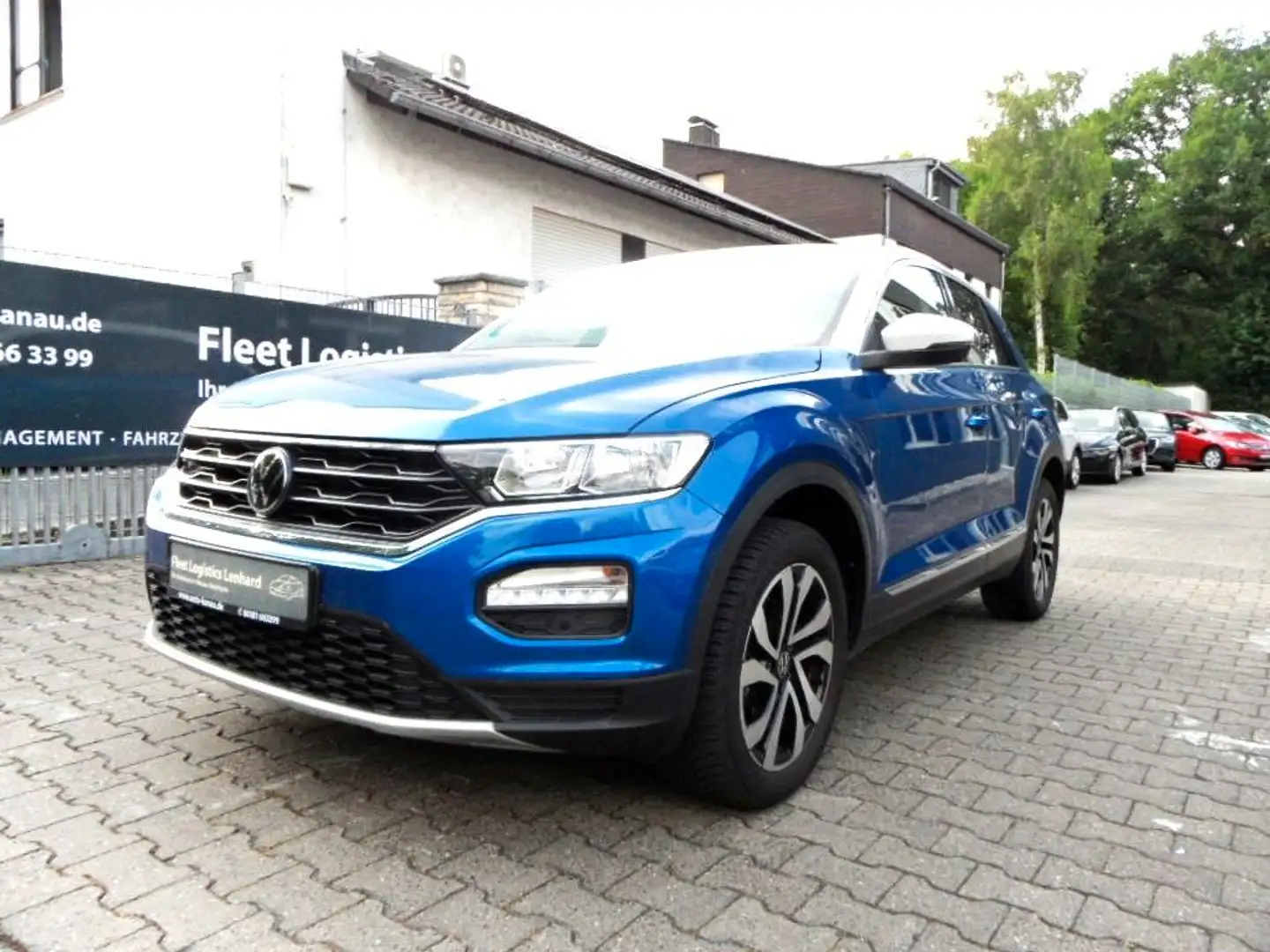 Volkswagen T-Roc 1.0 TSI OPF ACTIVE Nav/AHK/Klim/PDC/17" Blauw - 1