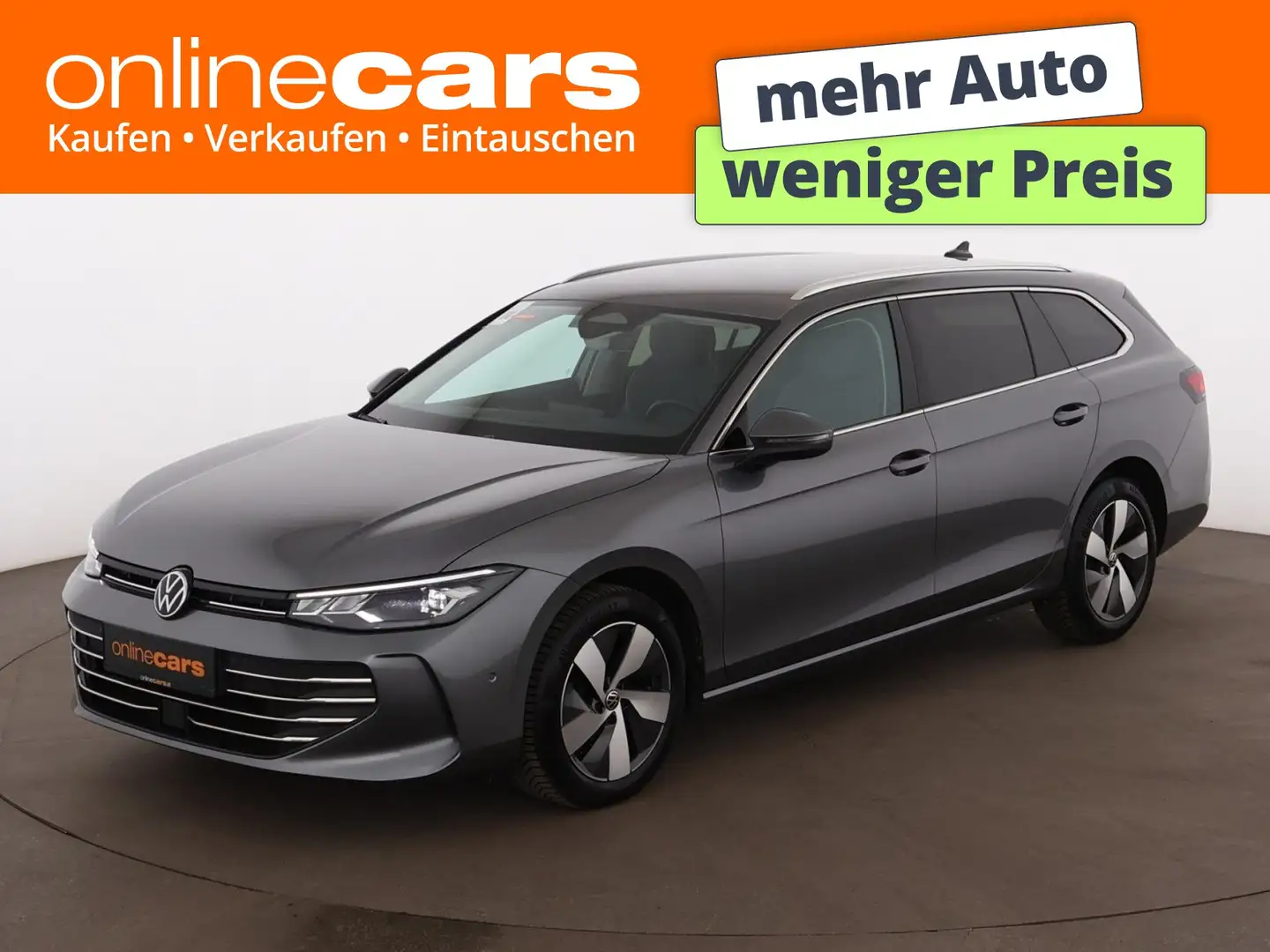 Volkswagen Passat Variant 2.0 TDI Business Aut LED RADAR NAV Grau - 1