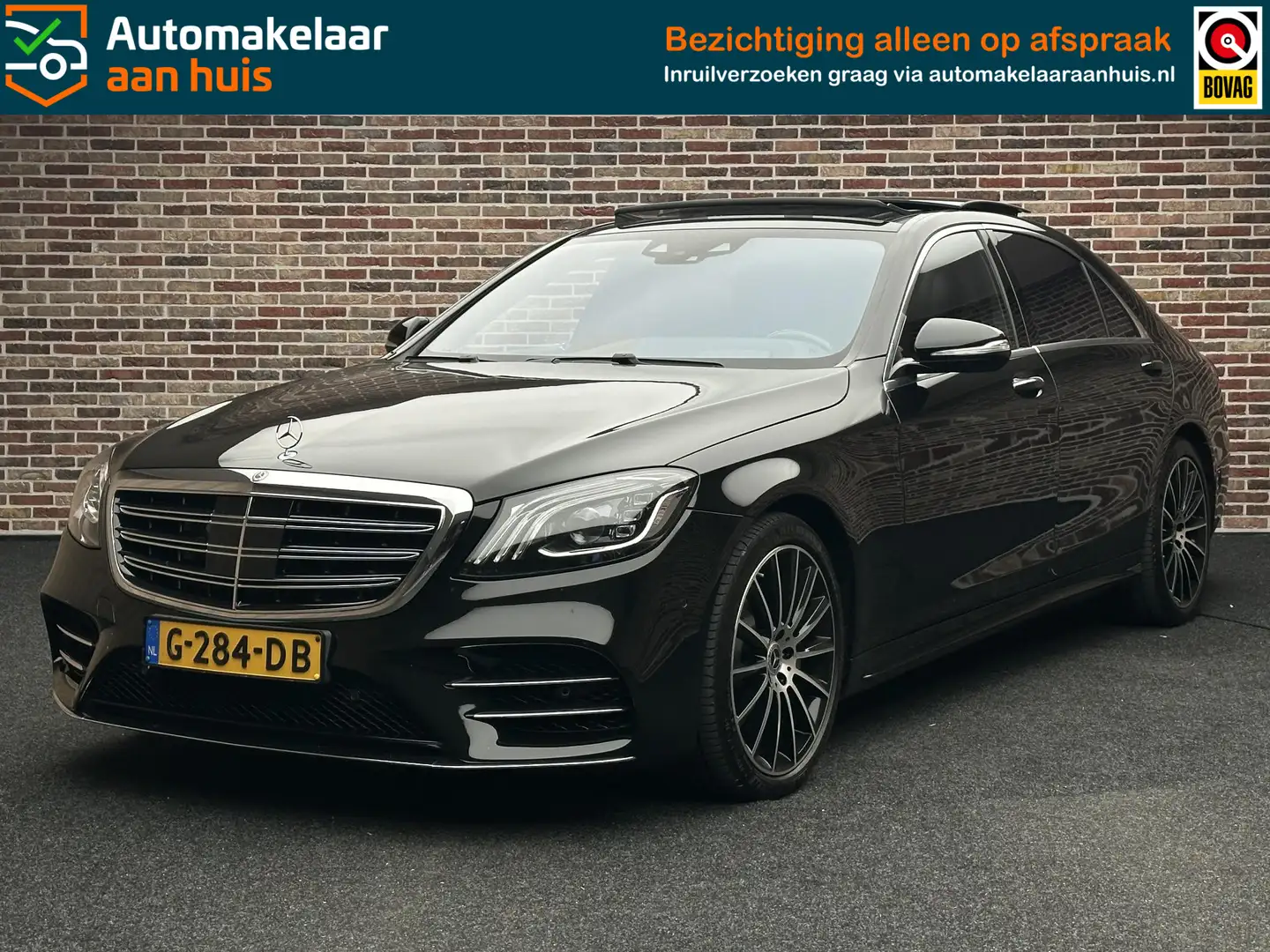 Mercedes-Benz S 560 E Lang Premium Plus Burmeister 3D Massage Pano Seat Černá - 1