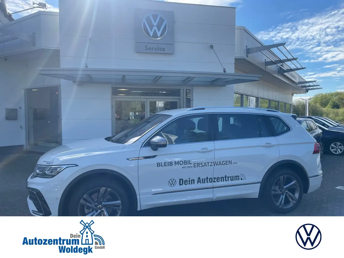 Volkswagen Tiguan Allspace BJ 2.0 TDI DSG 4M R-Line Blanc - 1