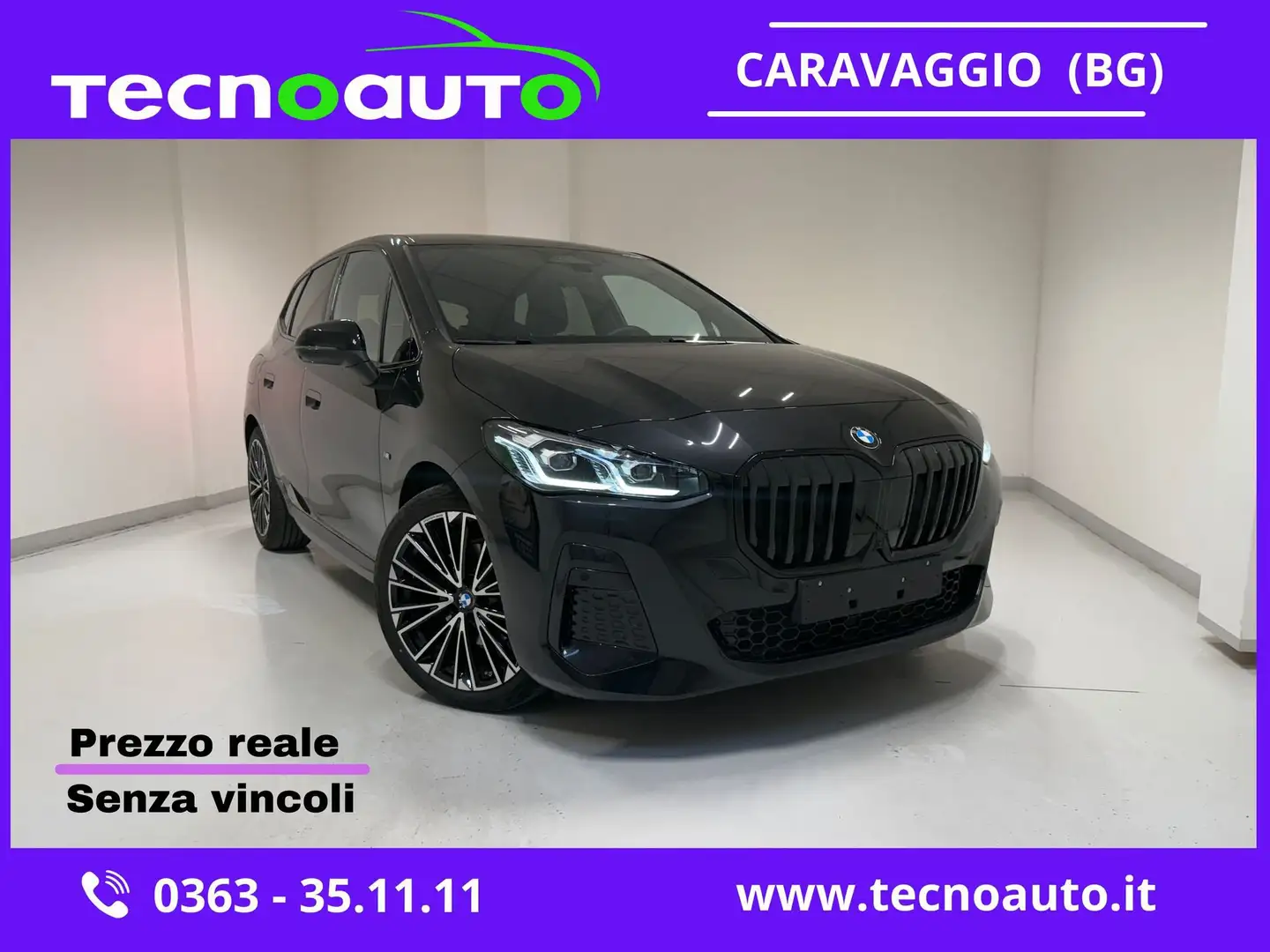 BMW 218 218i Active Tourer Msport Steptronic Nero - 1