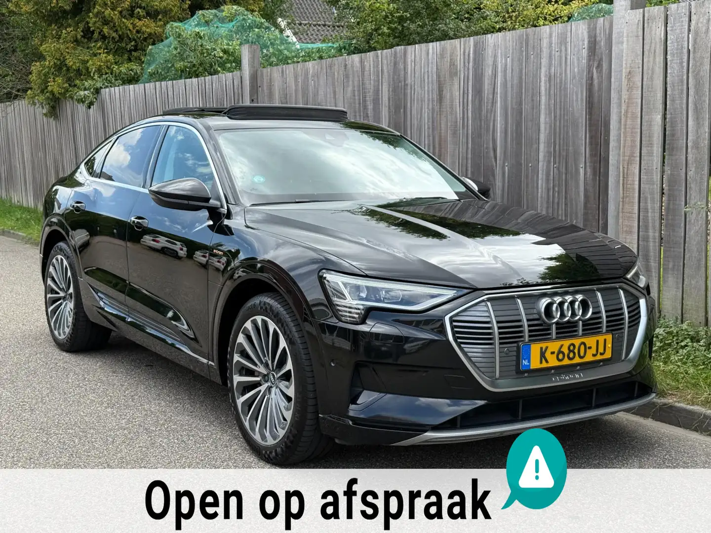 Audi e-tron Sportback 55 quattro Edition 95 kWh Pano|B&O|NAP! Zwart - 2