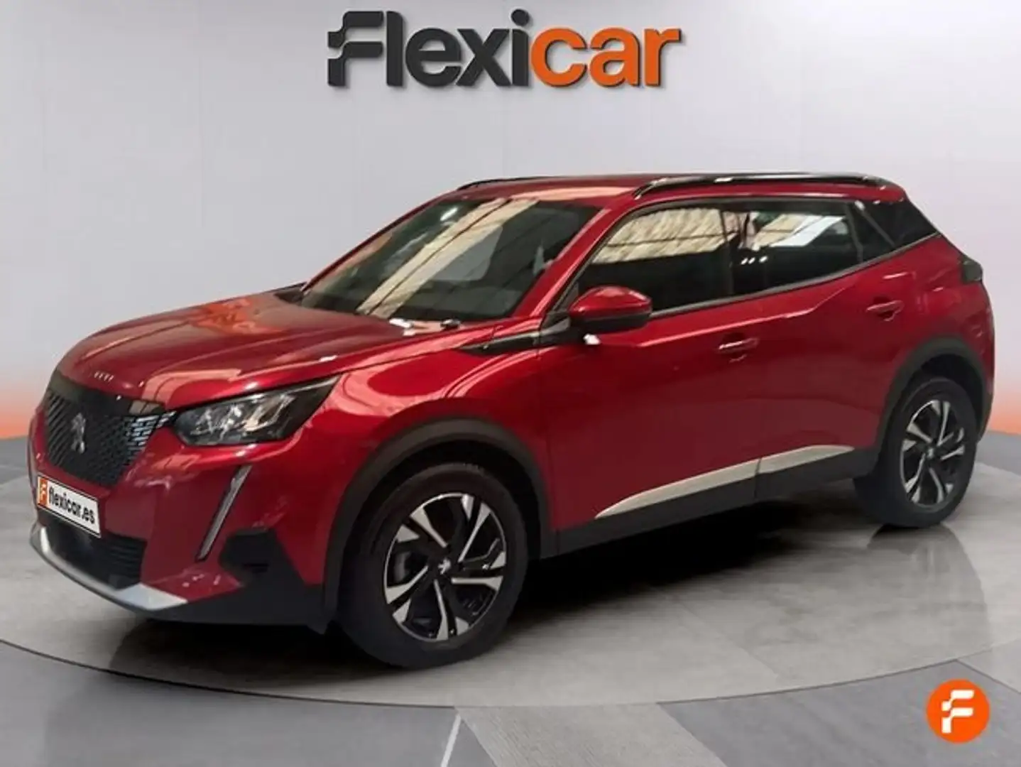 Peugeot 2008 Allure+Pack+Puretech+130+S%26S+BVM6 Rouge - 2