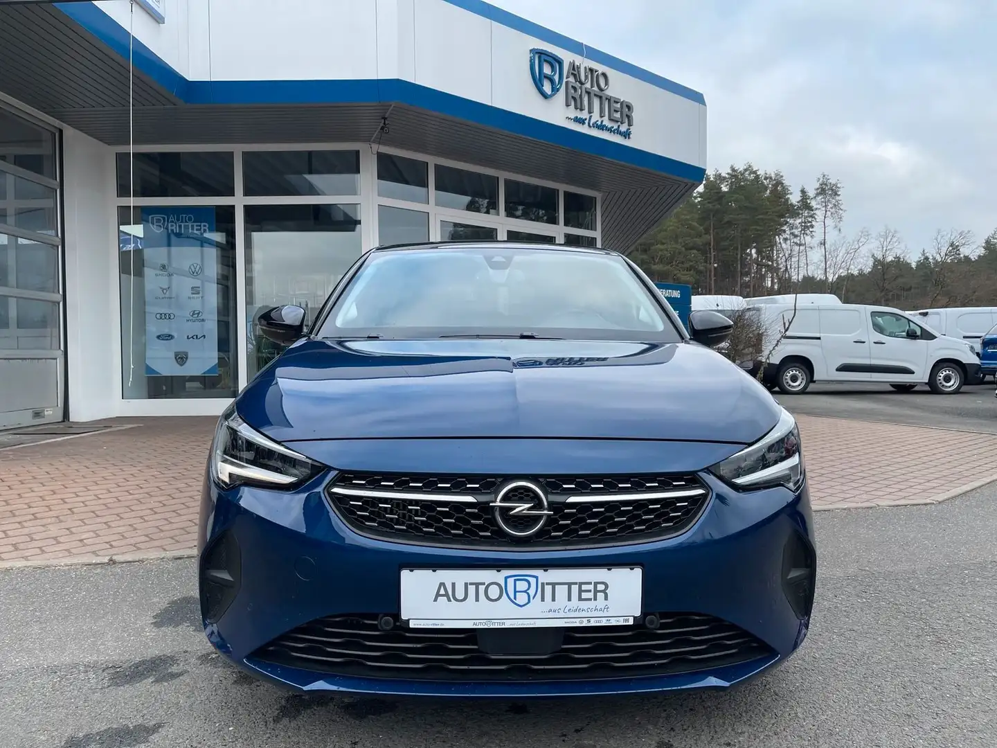 Opel Corsa 1.2 Turbo Elegance Pano|Kamera| Blau - 2