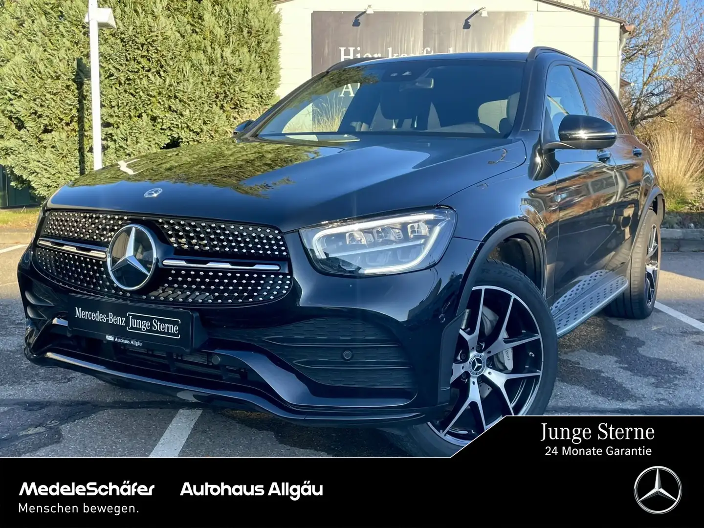 Mercedes-Benz GLC 300 GLC 300 de 4MATIC AMG Night Pano Keyless Led Amb Schwarz - 1