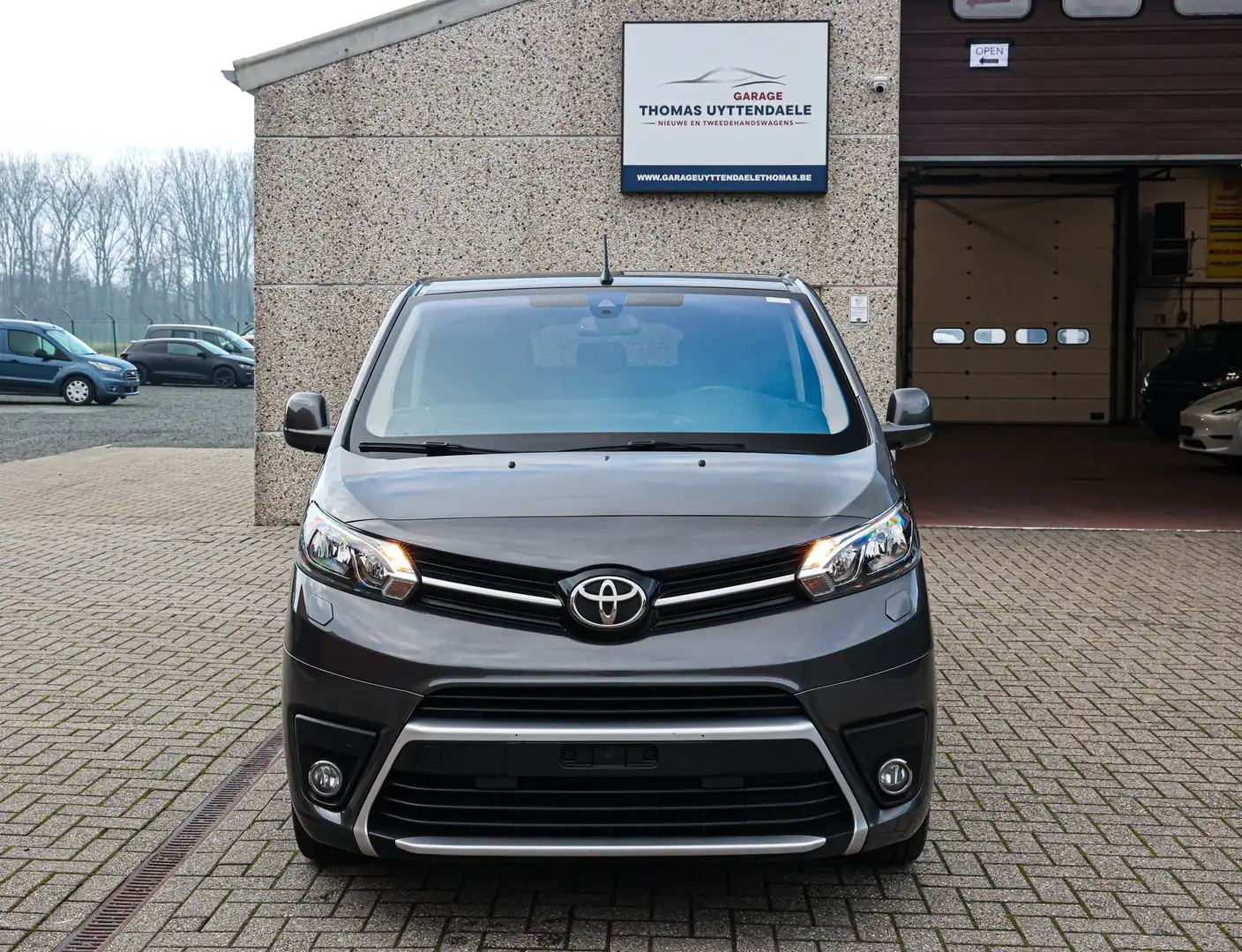 Toyota Proace 5ZITPLAATSEN-LICHTEVRACHT*AUTOMAAT*BTW-WAGEN*TREKH Gris - 2