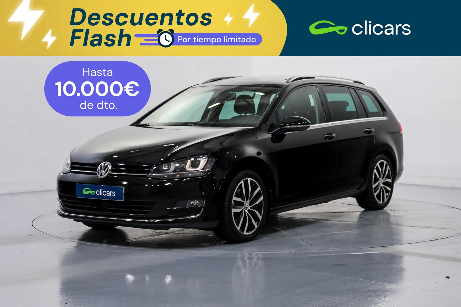 Volkswagen Golf Variant 1.4 TSI BMT Sport 140 DSG Negro - 1