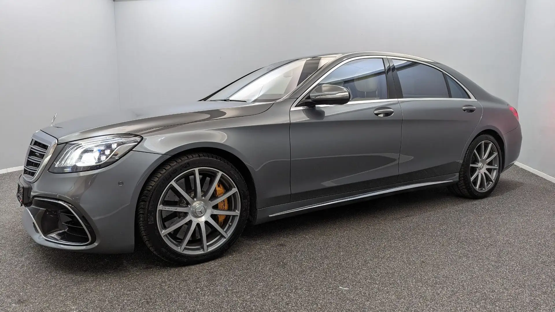 Mercedes-Benz S 63 AMG 4M+ L*DRIVERS*KERAMIK*PANO*SITZKLI*MEGA Grau - 1
