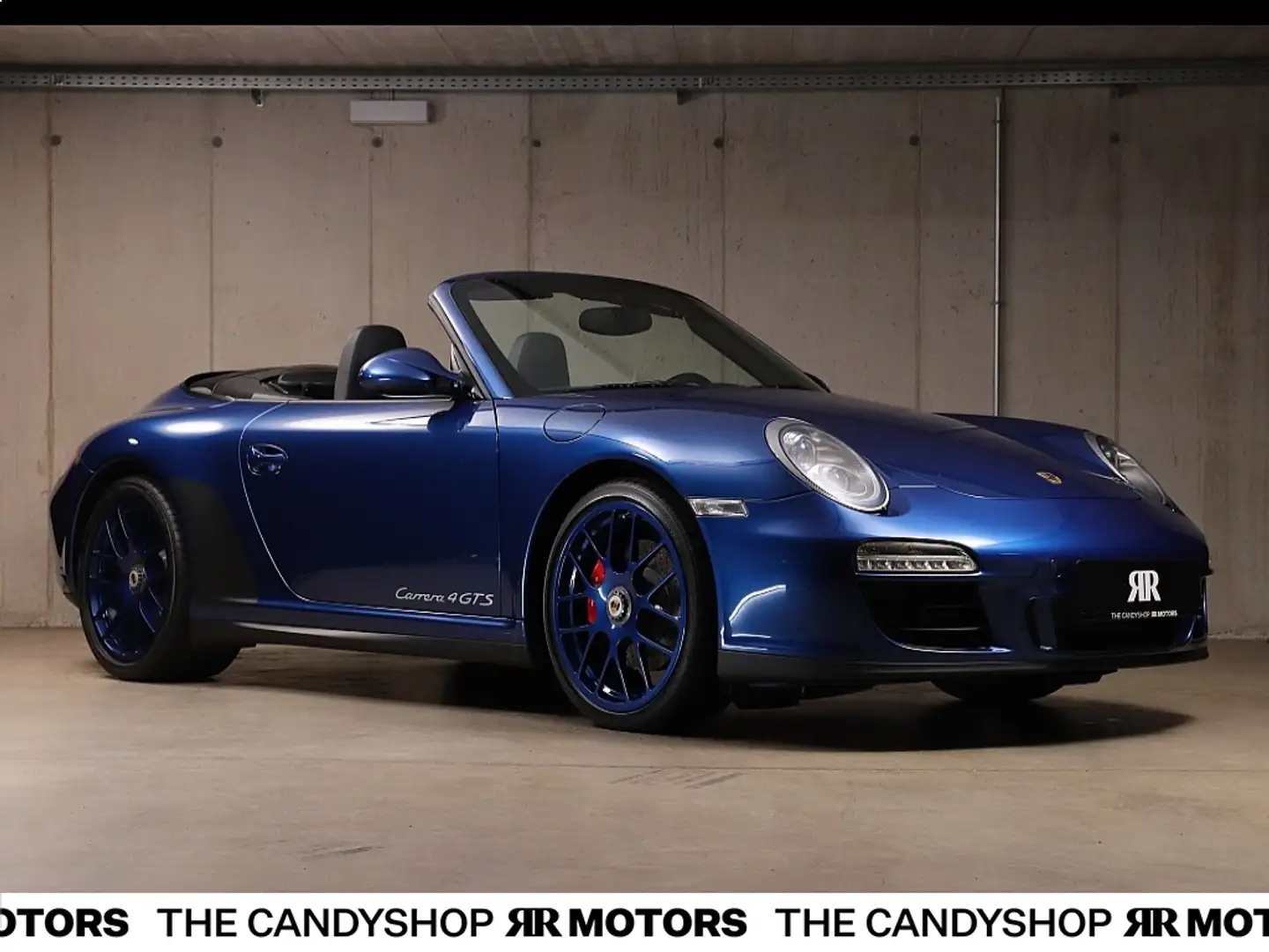 Porsche 997 911 997.2 4GTS Cabrio ***EINZELSTÜCK*** Bleu - 1