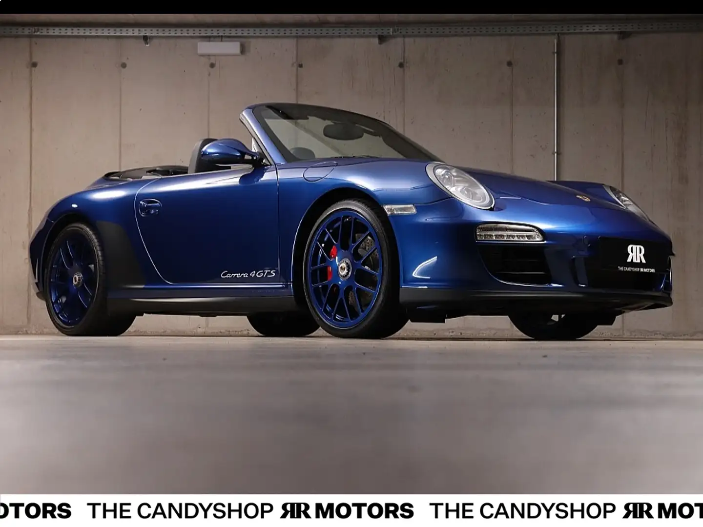 Porsche 997 911 997.2 4GTS Cabrio ***EINZELSTÜCK*** Bleu - 2