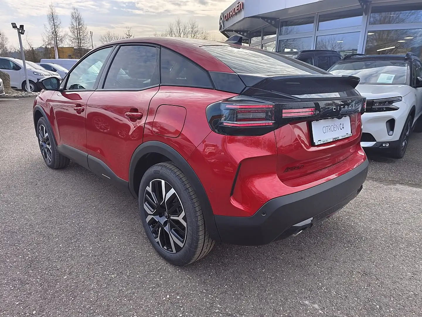 Citroen C4 Hybrid mHEV 136 S&S e-DSC Max LAGER-AKTION Rot - 2