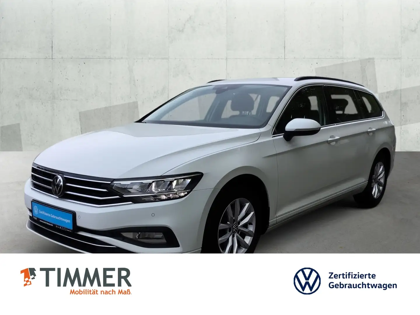 Volkswagen Passat Variant 2.0 TDI DSG BUSINESS *AHK *RKAM *LED *TRAVEL *NAV Wit - 1