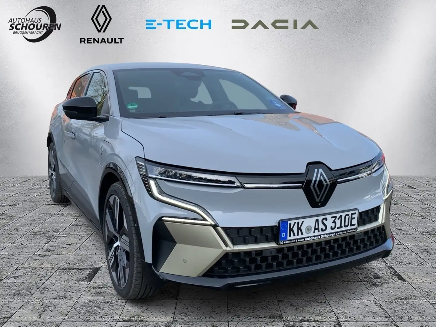 Renault Megane E-Tech 100% ele Iconic 220 Comfort Range Gris - 2