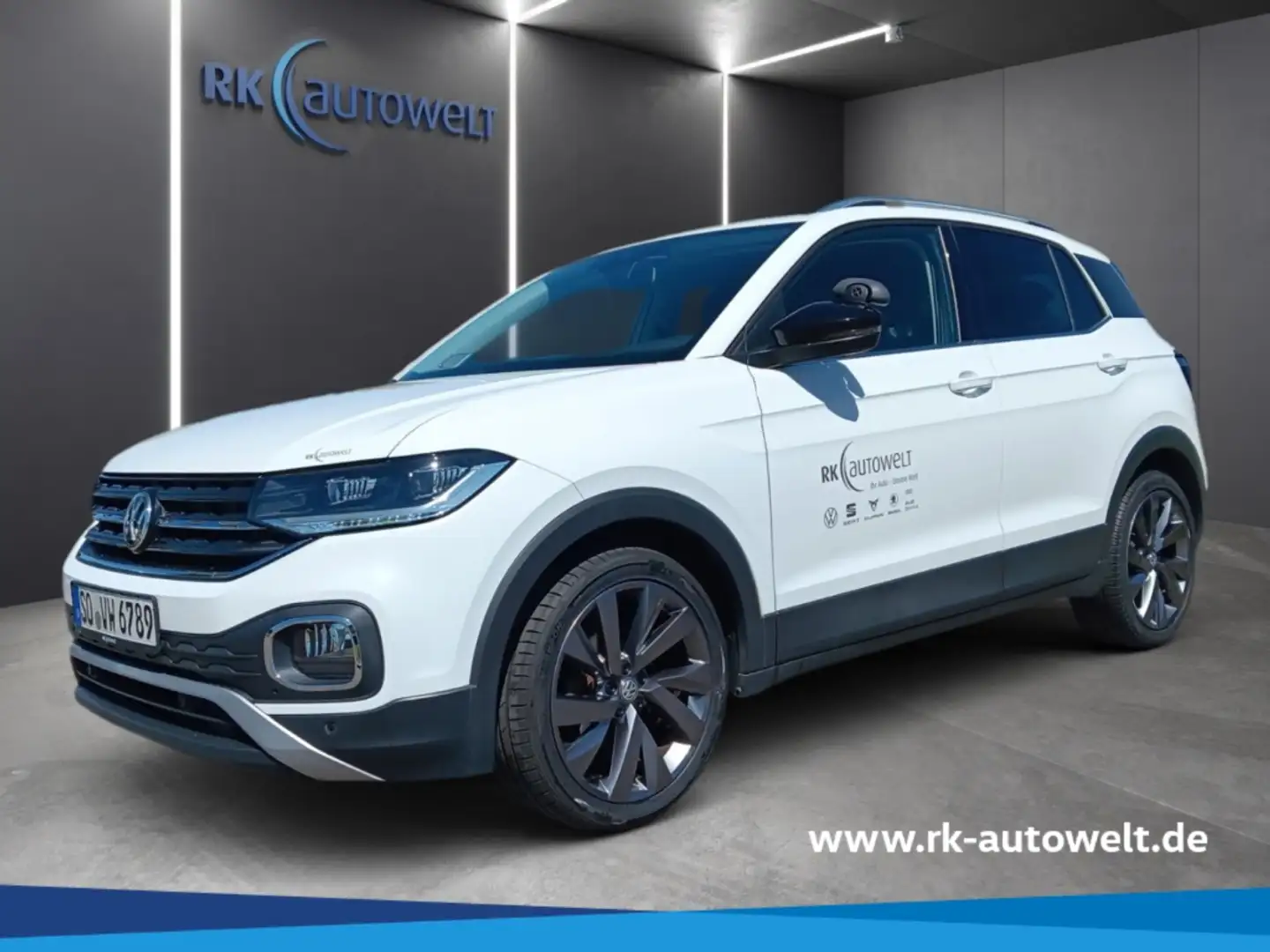 Volkswagen T-Cross Style 1st Edition 1.0 TSI Navi DAB+ ACC Blanc - 1