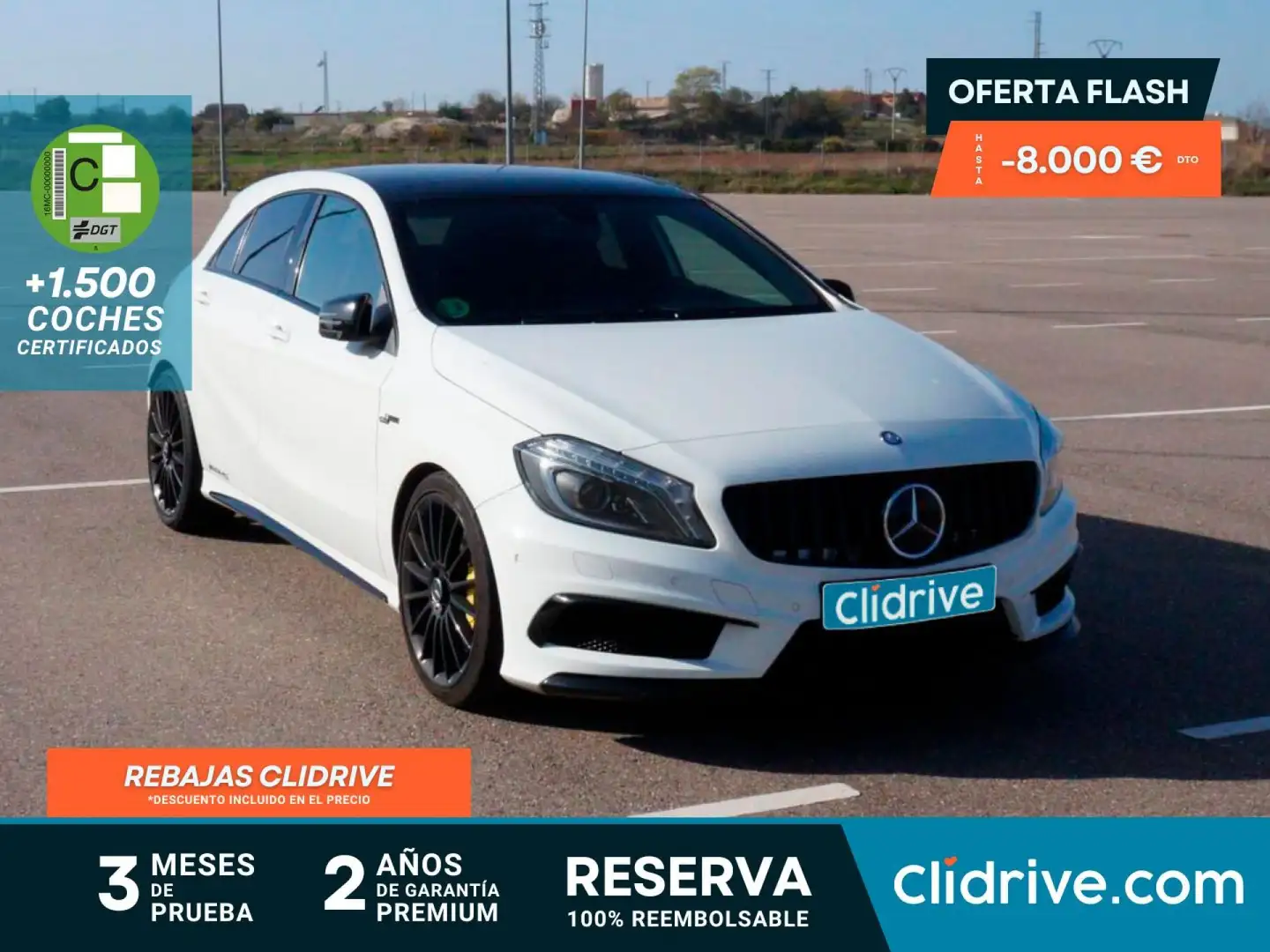 Mercedes-Benz A 45 AMG 4Matic 7G-DCT Blanco - 1
