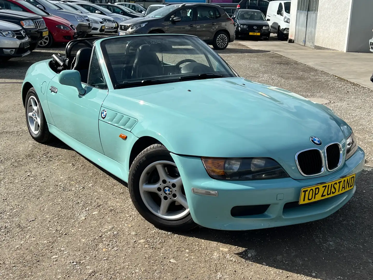 BMW Z3 Cabrio in Blau gebraucht in Rosenheim für € 14.890,-