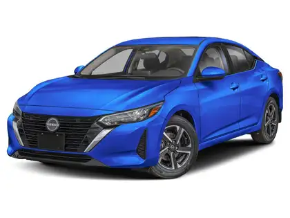 Blue 2024 Nissan Sentra SV FWD Sedan Front-Wheel Drive Continuously Variable Transmission
