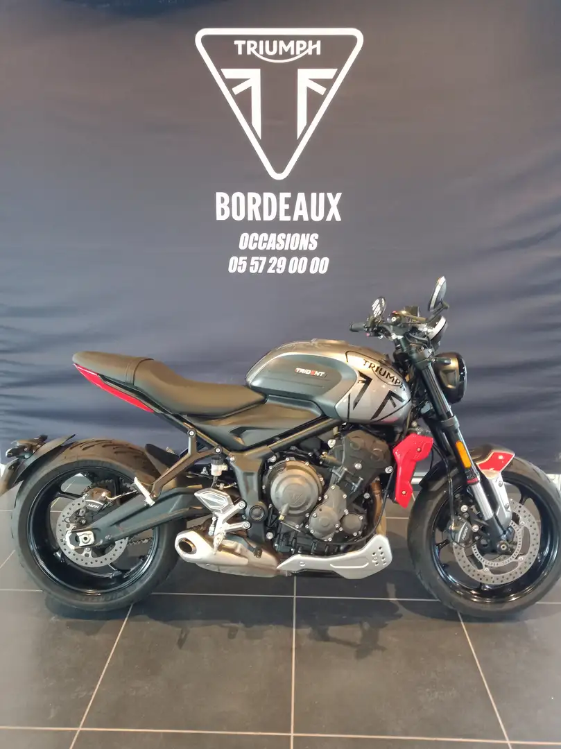 Triumph Trident 660 Gris - 1
