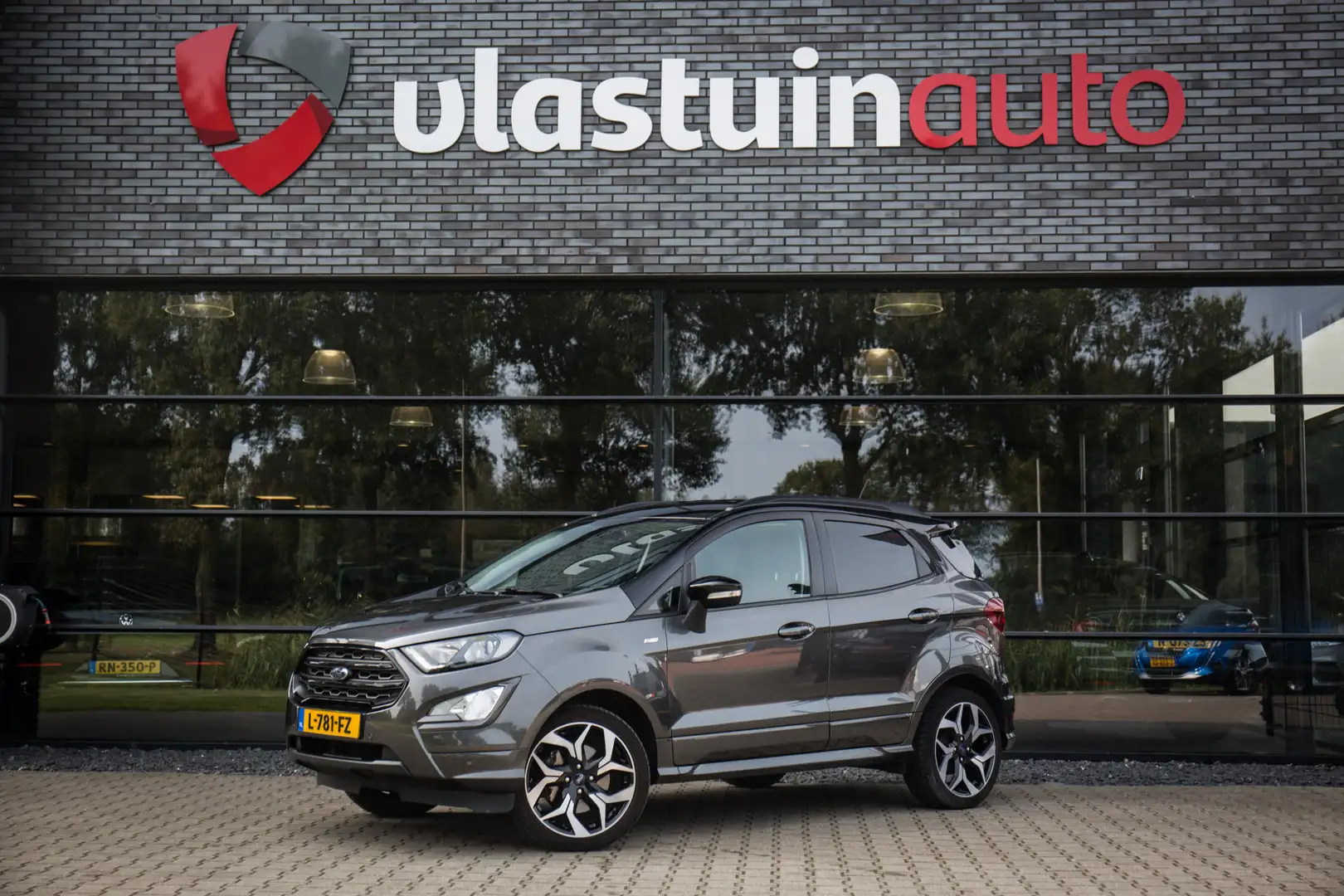 Ford EcoSport 1.0 EcoBoost Titanium , Trekhaak, Achteruitrijcame Grijs - 1