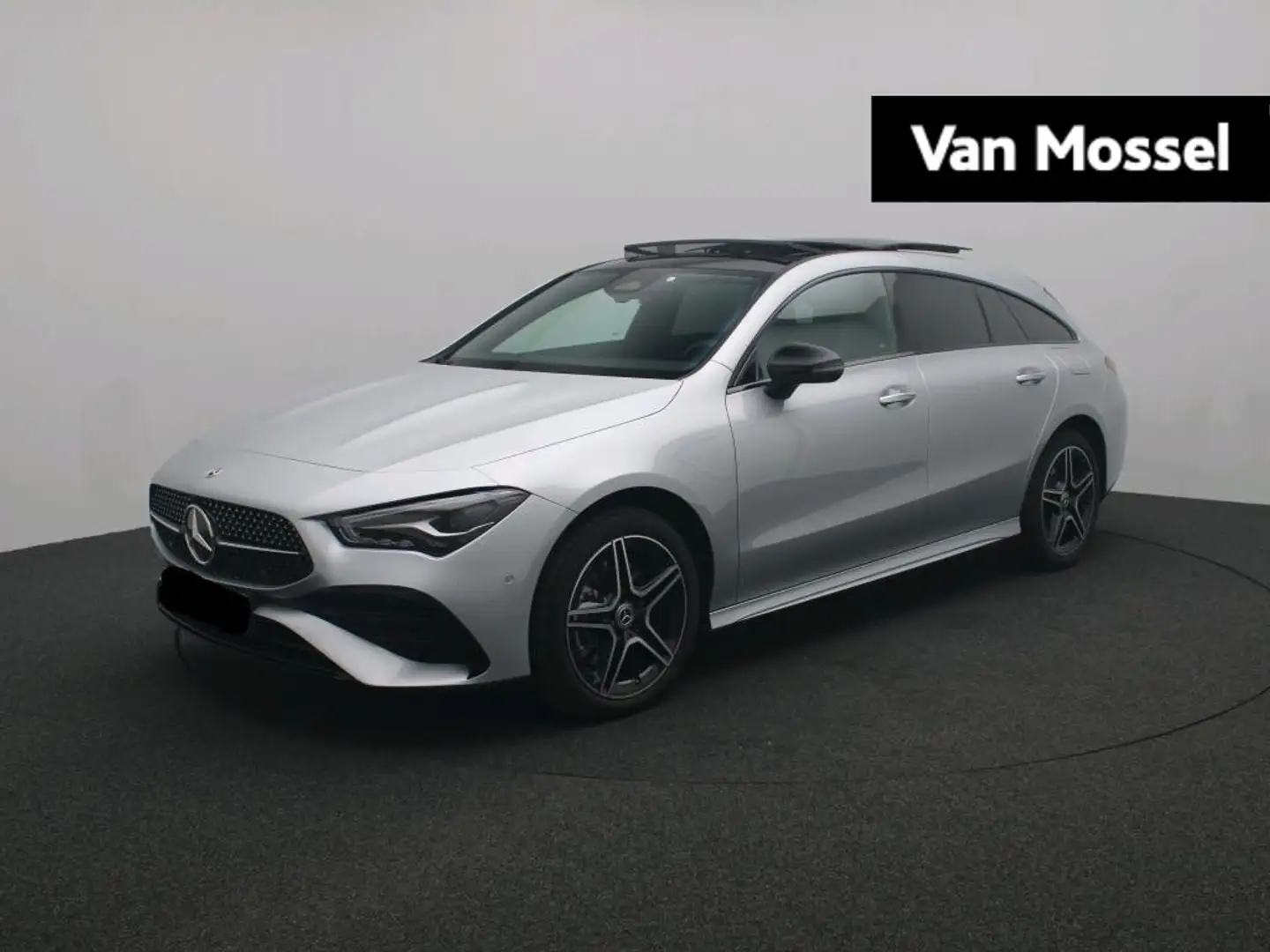 Mercedes-Benz CLA 250 e AMG Line Shooting Brake + PANORAMISCH DAK + TREK Silber - 1