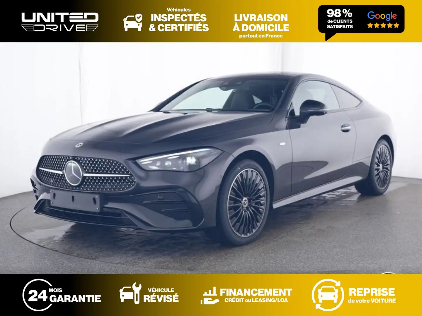 Mercedes-Benz CLE 300 Coupé e Hybrid EQ 9G-Tronic AMG Line 204CV Gri - 1