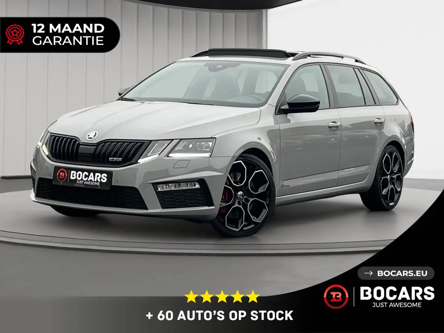 Skoda Octavia Combi2.0TSI DSG RS245pk PANO•DCC•DiscoverPRO Gris - 1