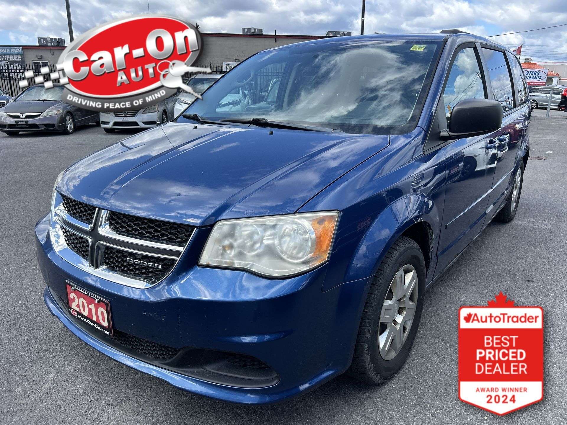 Blue 2011 Dodge Grand Caravan Minivan Front-Wheel Drive Automatic