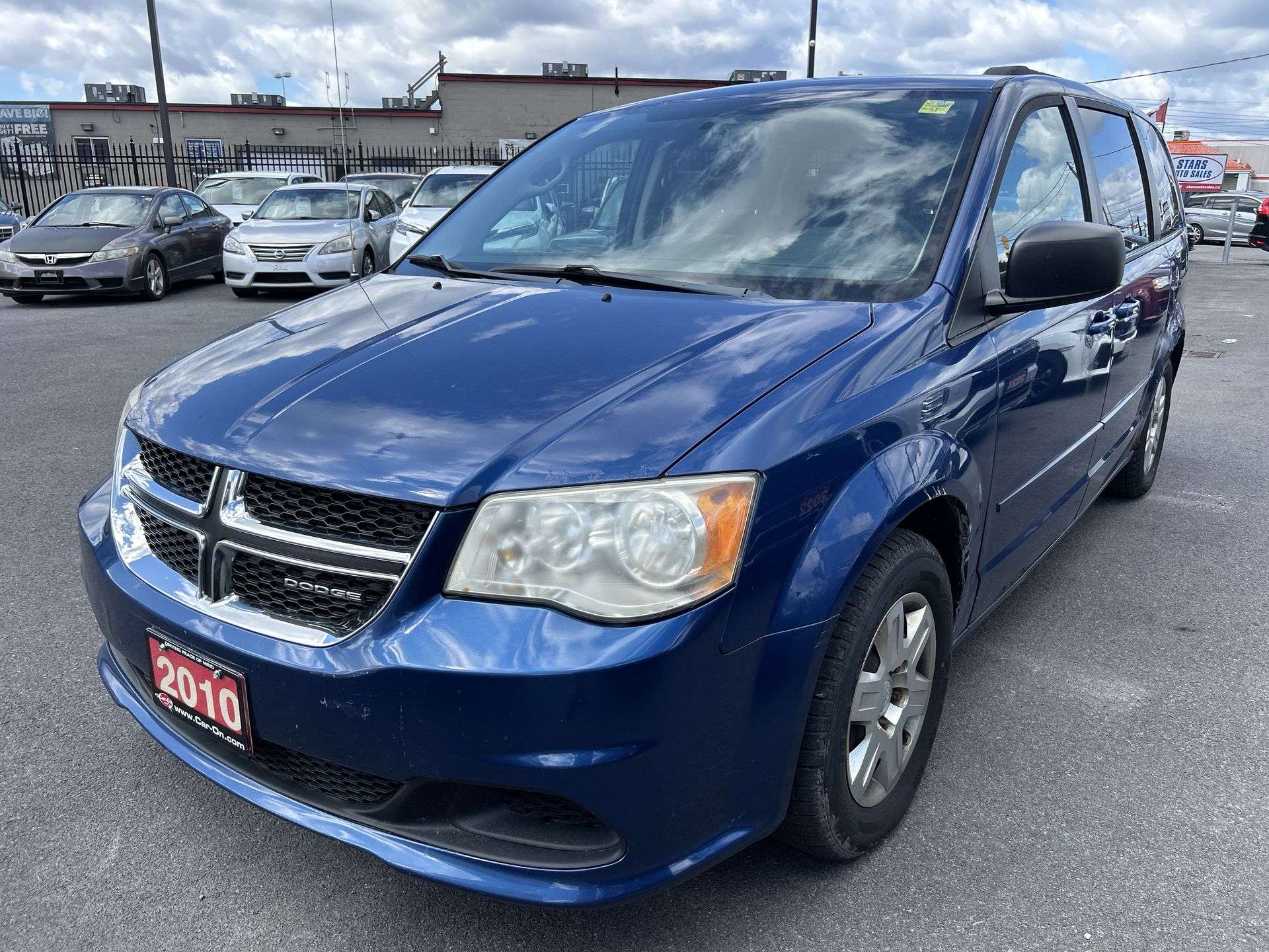 Blue 2011 Dodge Grand Caravan Minivan Front-Wheel Drive Automatic