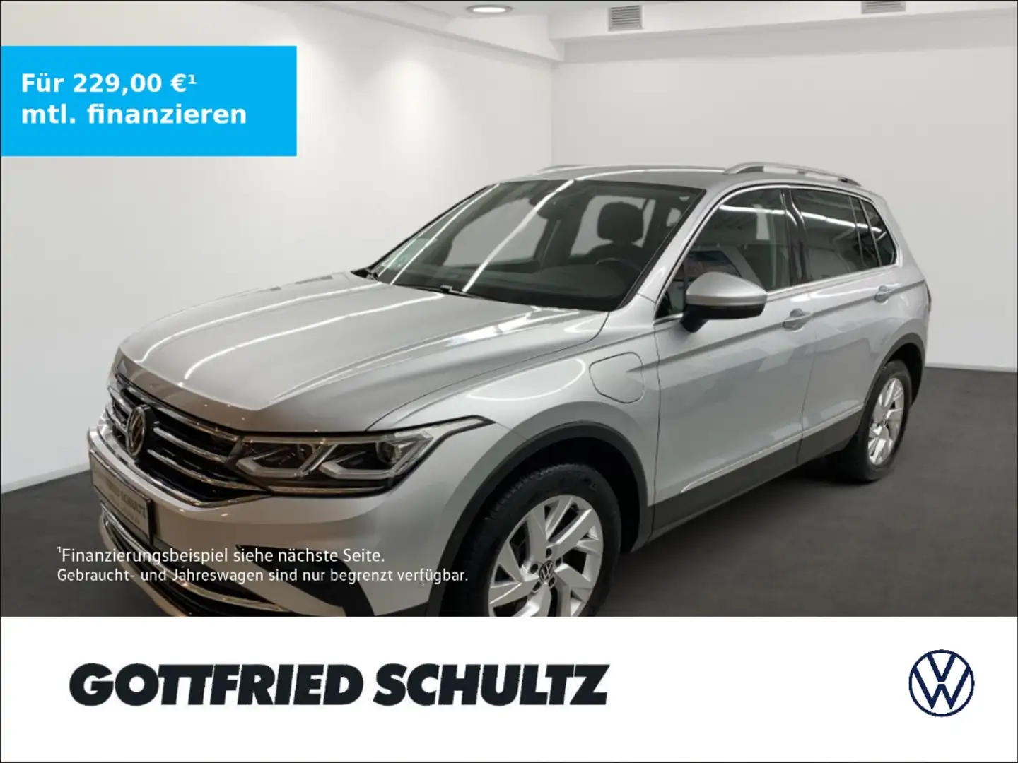 Volkswagen Tiguan Elegance 1.4 TSI eHybrid DSG HUD LED Navi Argent - 1