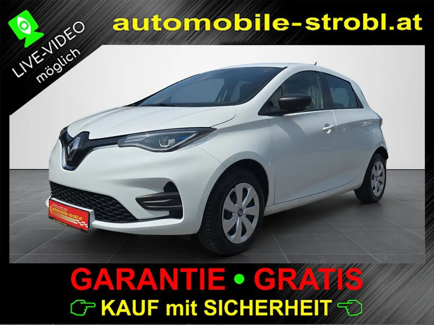 Renault ZOE Zoe R110/Z.E.50 Top-Ausst. GARANTIE Blanco - 1