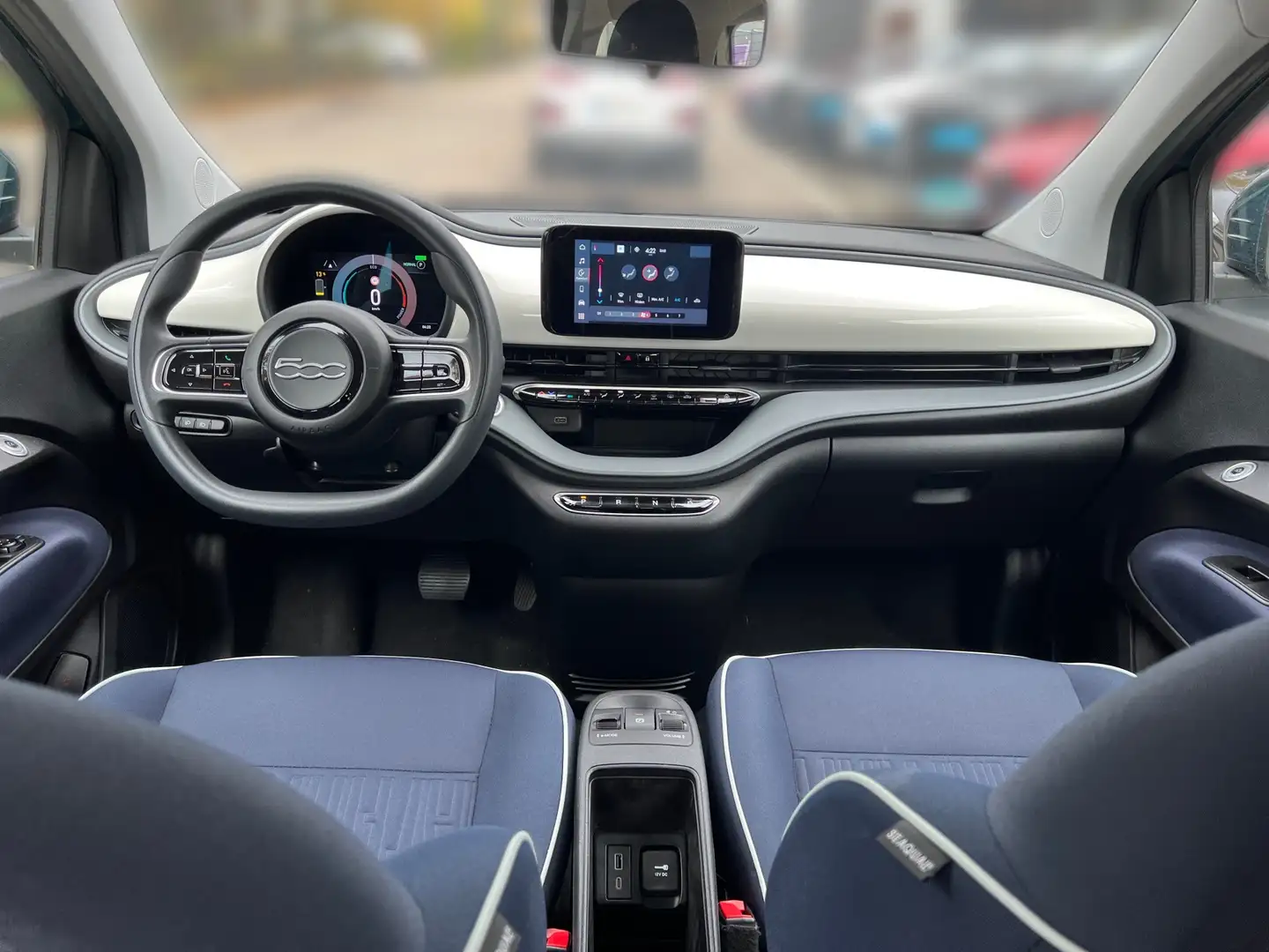 Fiat 500e Action 23,8 kWh | Klimaanlage | Spurhalteassistent Verde - 2