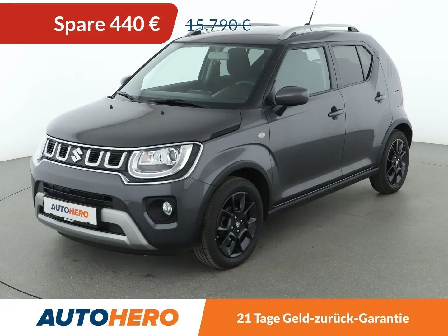 Suzuki Ignis 1.2 DualJet Mild-Hybrid Comfort 4x4*NAVI*CAM*SHZ* Gris - 1