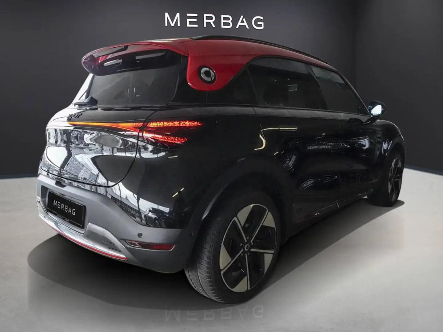 smart #1 BRABUS-PANO-MEMORY-HEAD-UP-LED-KAMERA-SOUND Noir - 2