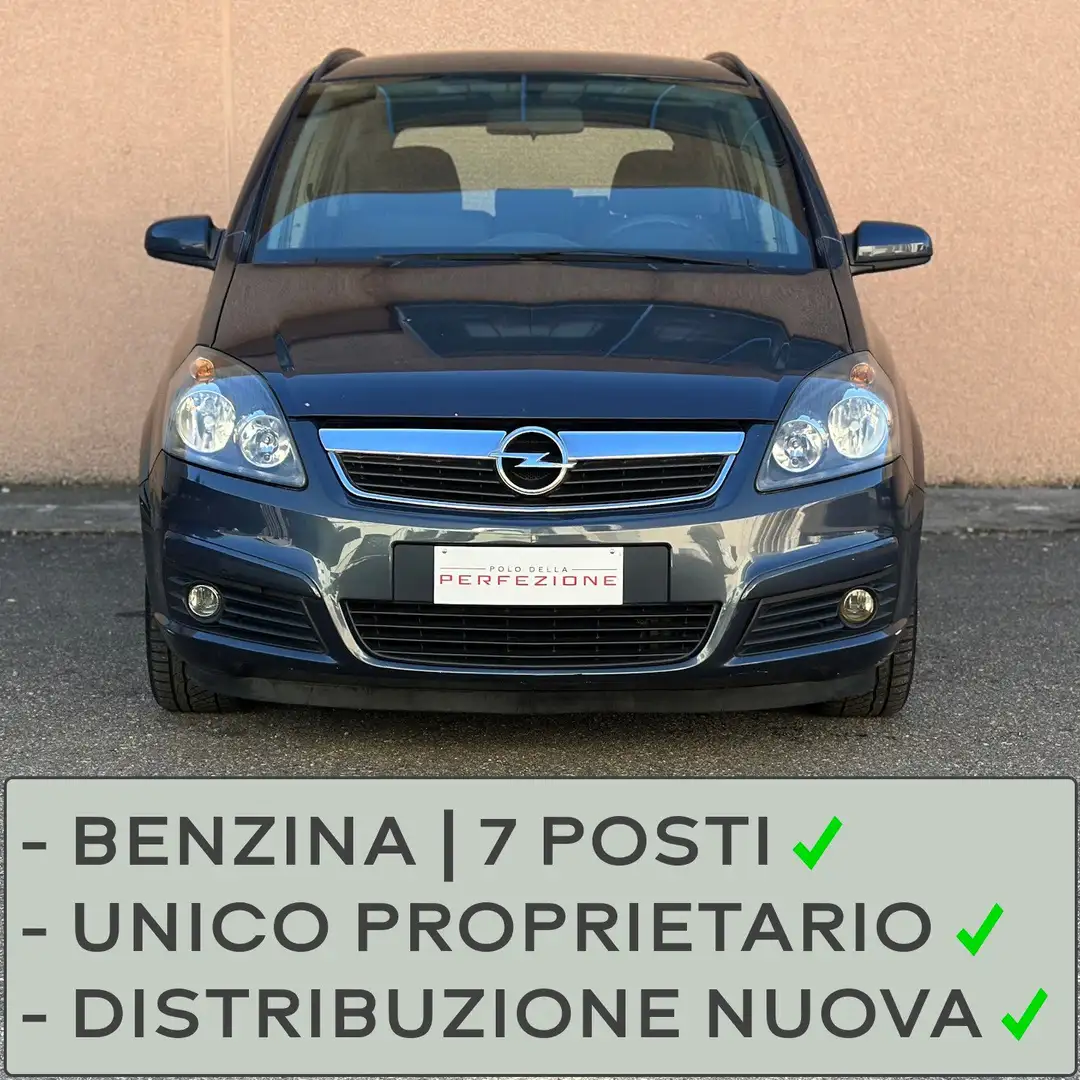 Opel Zafira 7posti Benzina, 114.000km, Unico Proprietario Gris - 1