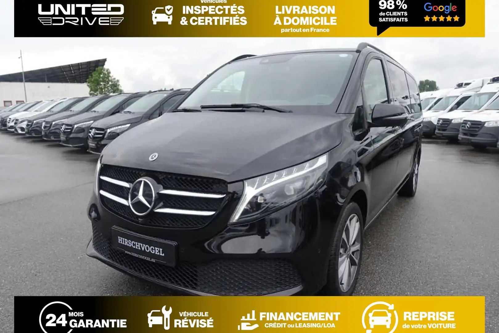 Mercedes-Benz V 300 d XL 9G-TRONIC Avantgarde 237CV Noir - 1