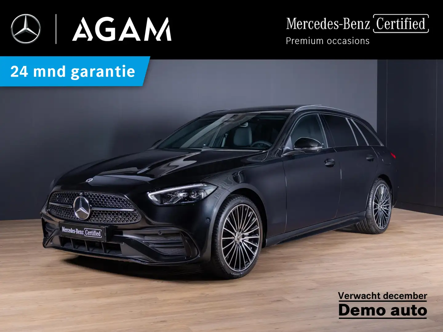 Mercedes-Benz C 300 Estate e Business Solution AMG Panorama dak | Trek Noir - 1