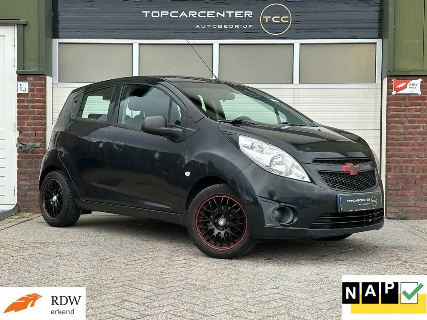 Chevrolet Spark 1.0 16V LS Bi-Fuel/AIRCO/LPG/AUX/APK/NAP Negro - 1